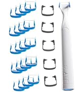 Slate Electric Flosser Braces Bundle | Flossers for Braces, Orthodontic Braces Care - Includes Gu...