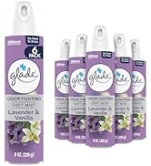 Glade Air Freshener Room Spray, Lavender & Vanilla Scent, Odor Fighting to Deliver Long Lasting F...