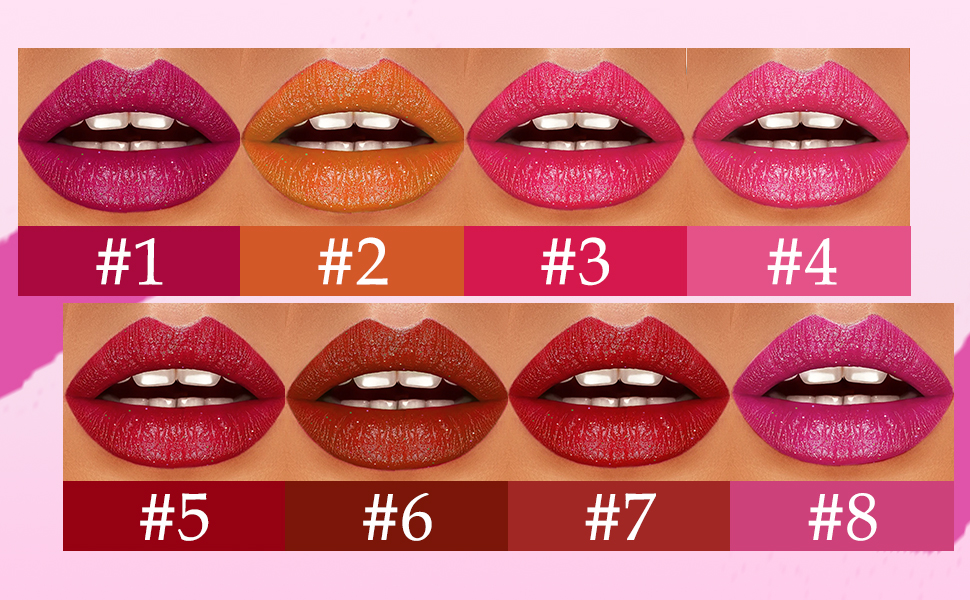 glitter lipstick lip balm metallic lipsticks for women