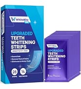 Whitebite Pro Upgraded Teeth Whitening Strips 28 Strips (14 Treatments) | Enamel-Safe | Deep Stai...