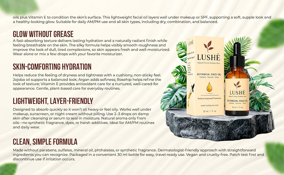 LUSHE FACE OIL