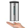 AIKE Automatic Wall Mount Liquid Soap Dispenser, Commercial Stainless Steel with 25oz Large Capacity Save Time Effort and Cost,Model AK1205(Brushed)