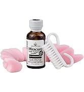 Miracle of Aloe's Miracure Anti-Fungal Liquid Treatment with UltraAloe, 10 Toe Separators, and Br...