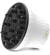Herbishh Universal Hair Dryer Diffuser - Adjustable 3.5-8 cm, Rotary Clip for Curly & Wavy Hair, ...