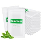 HQSLsund 100 pack Travel Size Body Wash Bulk Individually Wrapped - Refreshing Mini Shower Gel Si...