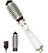 Rotating Hair Dryer Brush, Round Hot Air Spin Brush Set with 2 Brushes (2