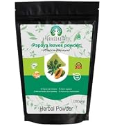 AYURVEDASHREE Papaya Leaf Powder 200 Gm | Dried from Fresh Green Leaves, Good to Make Tea, Juice ...