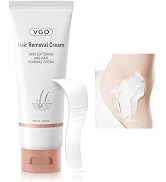 VGO Painless Hair Removal Cream for Women & Men, Hair removal cream for body, back & legs, All Sk...