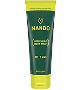 Mando Odor Shield Body Wash - 24 Hour Odor Control - Removes Odor Better than Soap - SLS Free, Pa...