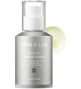 [SKIN&LAB] Retinol Repair Serum | Contains Vegan Retinol, Bakuchiol and Peptides| For Reduce Wrin...