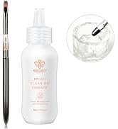 Modelones Nail Art Brush Cleaner & Restorer for Solid Gel Polish/Nail Extension Gel/Builder Gel/N...