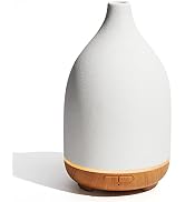 InnoGear Oil Diffuser, 150ML Handcrafted Ceramic Diffuser for Essential Oils Aromatherapy Diffuse...