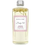Olivia Care Jasmine Gardenia Body Oil Vegan & Natural Oil For Women | Hydrating & Moisturizing Af...