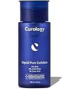 Curology Liquid Pore Exfoliant, 2% BHA Salicylic Acid, 8% AHA/PHA Lactic Acid, and 1% Zinc PCA, B...