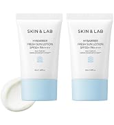 [SKIN&LAB] Hybarrier Fresh Sun Lotion Set of 2 | SFP50+ PA+++ | Chemical Sunscreen | 1.69 fl oz. ...