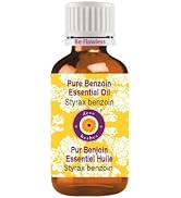 Deve Herbes Pure Benzoin Essential Oil (Styrax Benzoin) Steam Distilled 30ml (1 oz)
