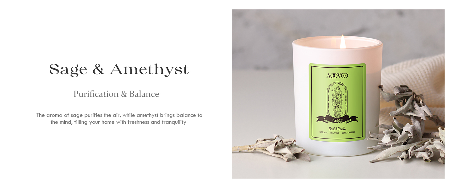 Sage Scented Candles