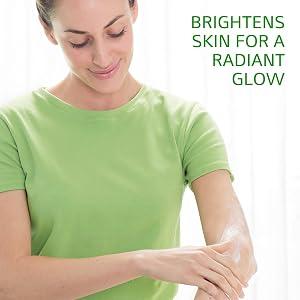 Brightens skin for a radiant glow