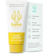 Hume Supernatural Invisible Whole Body Deodorant Balm - Full Body Protection - Aluminum Free, No ...