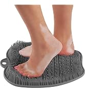 LOVE, LORI Premium Shower Foot Scrubber (XL) - Foot Scrubber in Shower - Non Slip Suction Cups fo...