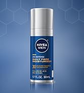 NIVEA MEN Age Defense Daily Face Moisturizer with Broad Spectrum SPF 30 Sunscreen, Pro-Retino