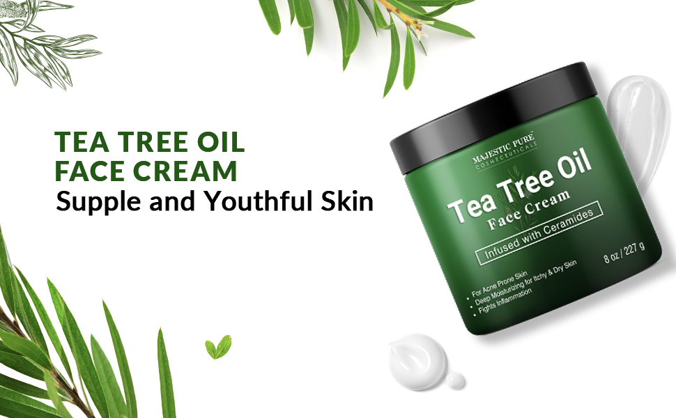 Tea tree oil face cream