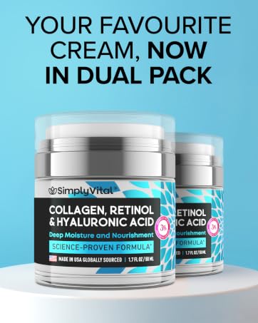 Collagen and retinol cream