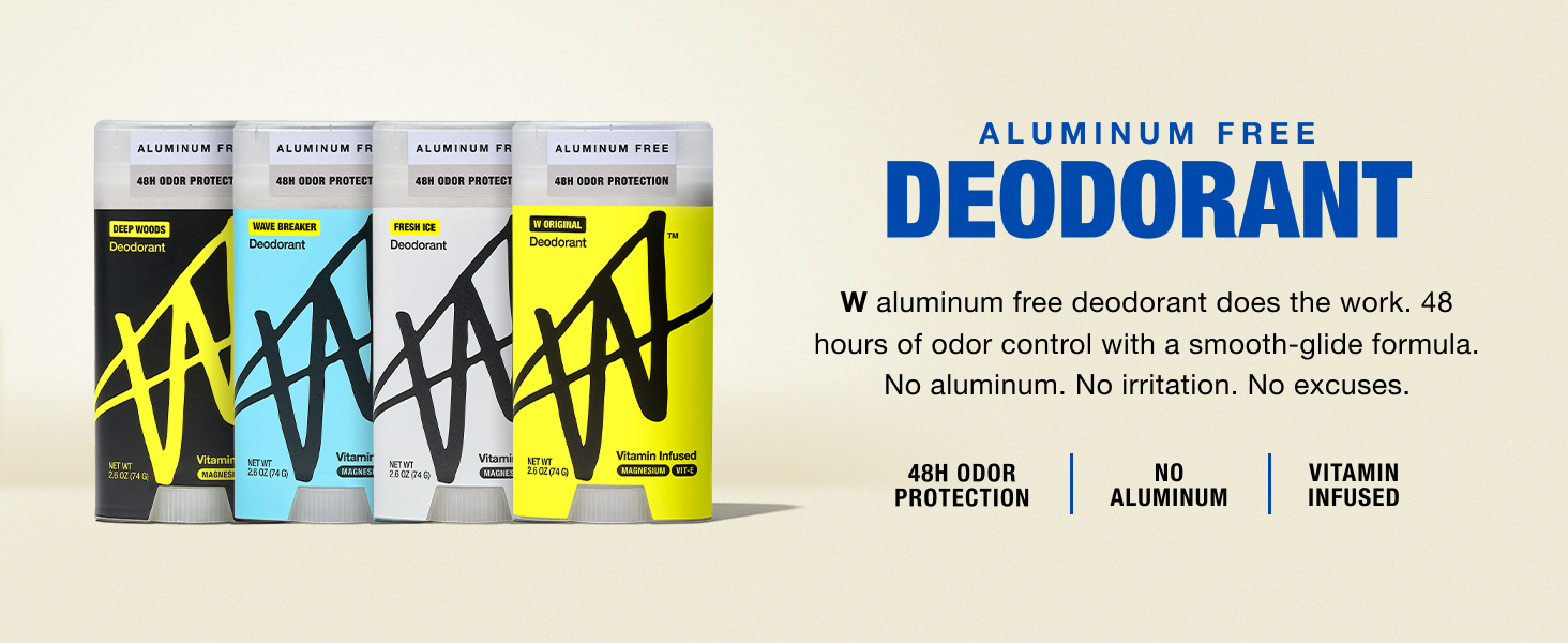 Aluminum free deodorant