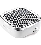 Makartt Nail Dust Collector: 60W Professional Nail Fan Dust Collector with Reusable Filter, 2 Pow...
