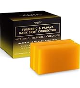 VALITIC Turmeric & Papaya Soap Bar - Dark Spot Corrector - Original Japanese Complex - Vitamin C,...