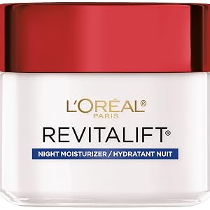 night cream, night moisturizer, moisturizer, cream, revitalift 