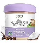 Matys Multipurpose Baby Ointment, All Over Gentle Skin Protection for Newborns & Up, Soothes Dry ...