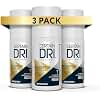 Certain Dri Prescription-Strength Clinical Antiperspirant Roll-On - 72-Hour Sweat Protection for Hyperhidrosis - Fragrance-Free - 15% Aluminum Chloride - Doctor-Recommended - 1.2 fl oz - 3-Pack
