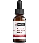 Collagen Boosting Peptide Serum - Synthesizes All Major Collagen Types, Improves Firmness, Smooth...
