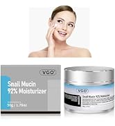 VGO Moisturizer, 50g / 1.76oz | Snail Mucin 92%, Daily Face Moisturizer, Hydrating Repair Face Ge...