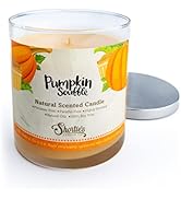 Pumpkin Souffle Scented Natural Soy Candle, Essential Fragrance Oils, 100% Soy, Phthalate & Parab...