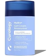 Curology Hydro+ Gel Cream Moisturizer, Lightweight Face Lotion, Hydrating Hyaluronic Acid-5 Compl...