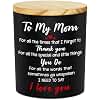 Gifts for Mom from Daughter Son - Long Lasting Vanilla Lavender Scented Candle 10 oz - Mothers Day Christmas Birthday Gifts for Mom from Daughter Son, Mama Gift Ideas, Gift for Mother in Law
