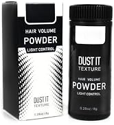 Styling Volume Powder for Soft & Fluffy Hair All Day - 8g Root Lifting Powder, No Mess Dust Appli...