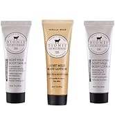 body lotion & serum set, vanilla bean, vanilla scented, vanilla lotion, scented travel lotion