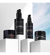 Alitura Four Step Facial - Pearl Cleanser, Meteorite Scrub, Gold Serum, Night Cream Bundle