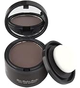 gowwim Hairline Powder(Dark Brown) Hair Root Dye, Instantly Hair Color Shadow Cover Gray Hair Roo...