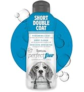 TropiClean PerfectFur Dog Shampoo - for All Breeds & Coat Types - Combination, Curly & Wavy, Long...