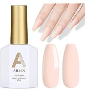 AILLSA Pastel Peach Gel Nail Polish Macaron Nude Pink Gel Polish Bright Spring Summer Colors Cott...