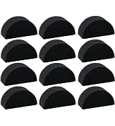 Bowitzki Face Paint Sponges For Face Painting Adults Kids Half Moon Black Sponges High Density 12...