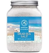 Dead Sea Salt 35 Oz - 100% Pure & Natural - Dead Sea Salts 1 kg- Best for Good Sleep - Stress Rel...