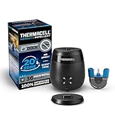Thermacell E55 E-Series Rechargeable Mosquito Repeller with 20’ Mosquito Protection Zone; Riverbe...