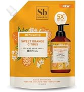 Soapbox Foaming Hand Soap Refill, Sweet Orange Citrus, Gentle & Moisturizing Foaming Hand Wash fo...