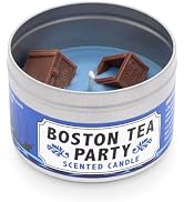 JD and Kate Industries Boston Tea Party Scented Candle - Unique Revolutionary War gift - Iced Tea...