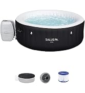 Bestway Miami SaluSpa 2 to 4 Person Inflatable Round Outdoor Hot Tub Spa with 140 Soothing AirJet...